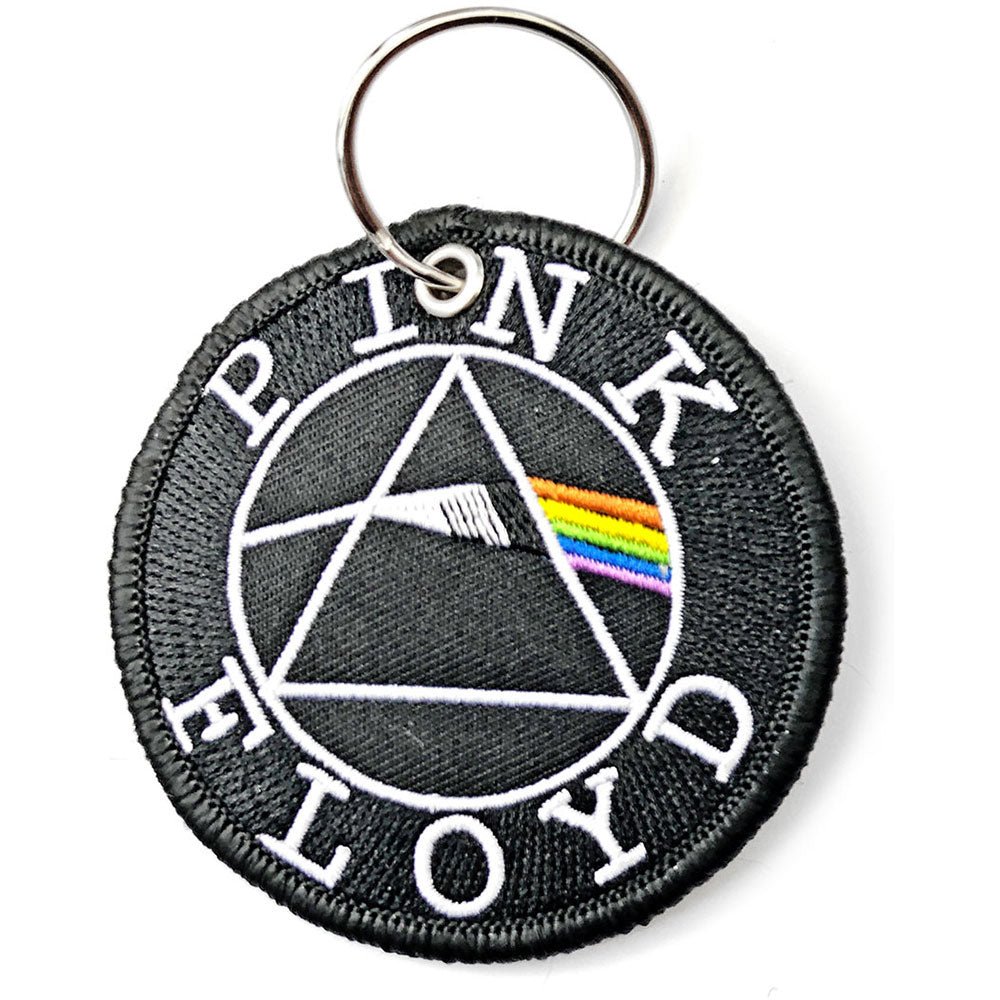 PINK FLOYD ピンクフロイド (結成 60周年 ) - Circle Logo / パッチ / キーホルダー - PGS